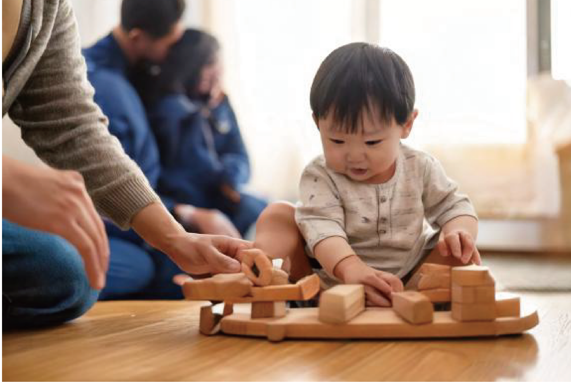 手触りや香りも魅力！木のおもちゃが子どもの五感を刺激する理由