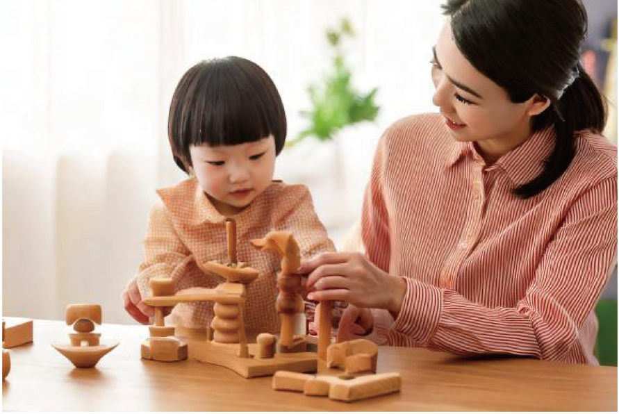 木のおもちゃで親子の絆を深める：共感力を育む遊び方