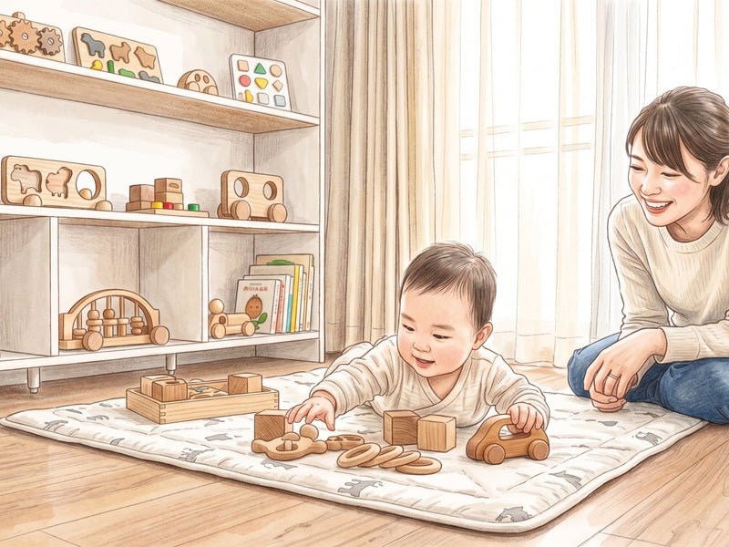 知育おもちゃはいつから与えるのが正解？新生児から始めるべき理由とレンタルという選択肢