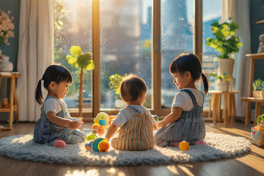 乳幼児の発達に最適なおもちゃについて